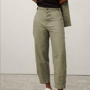 EVERLANE Fatigue Barrel Pant in brown, 00